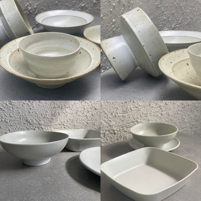 Handmade Clay Stoneware Plate Collection Batch 2