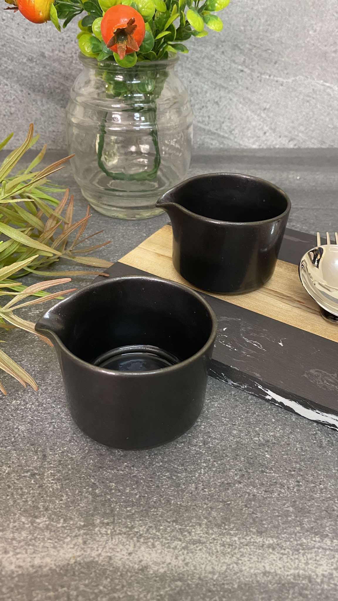 MURADITOHOME Milk Jar Black 110ml