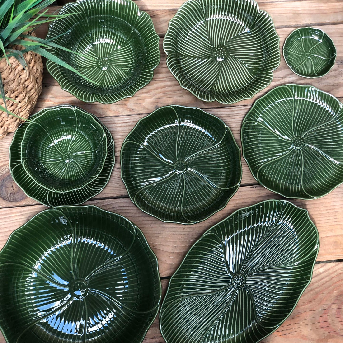 Muraditohome Leaf Dinneware Collection