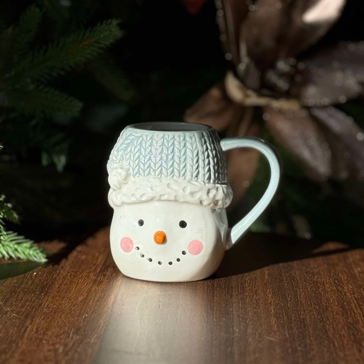 MURADITOHOME Snowman Embossed Mug 350 ml