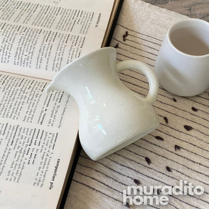 MURADITOHOME Aomaru Ceramic Milk Jar Collection