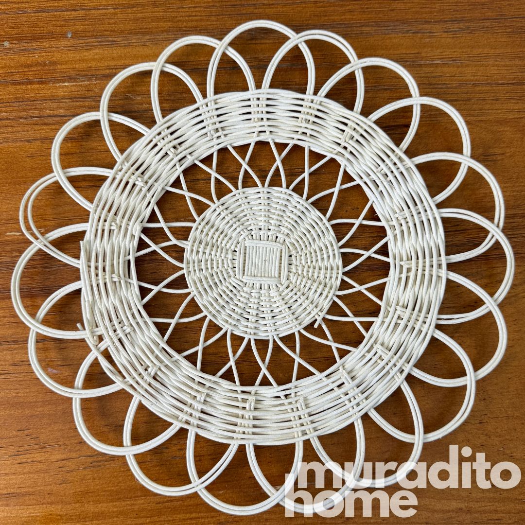 MURADITOHOME Ethan Local Rattan Placemats 13 inches Native