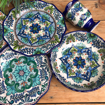 Chamonix & Marseille Ceramic Dinneware Plate