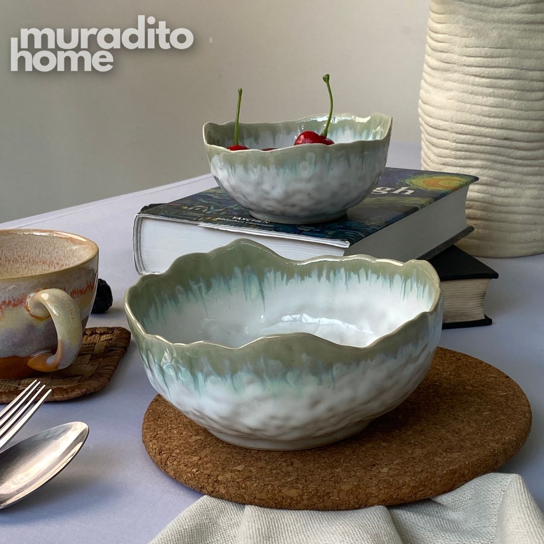 MURADITOHOME Virelle Porcelain Bowl Collection