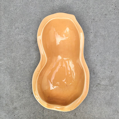MURADITOHOME Peanut Serving Bowl 12x7x2 inch