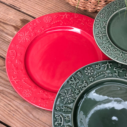 Sparkle and Perky Ceramic Dinnerware Collection