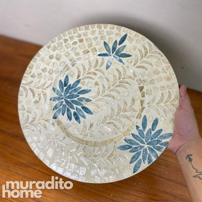 MURADITOHOME Isagani Mother of Pearl Placemat 13"