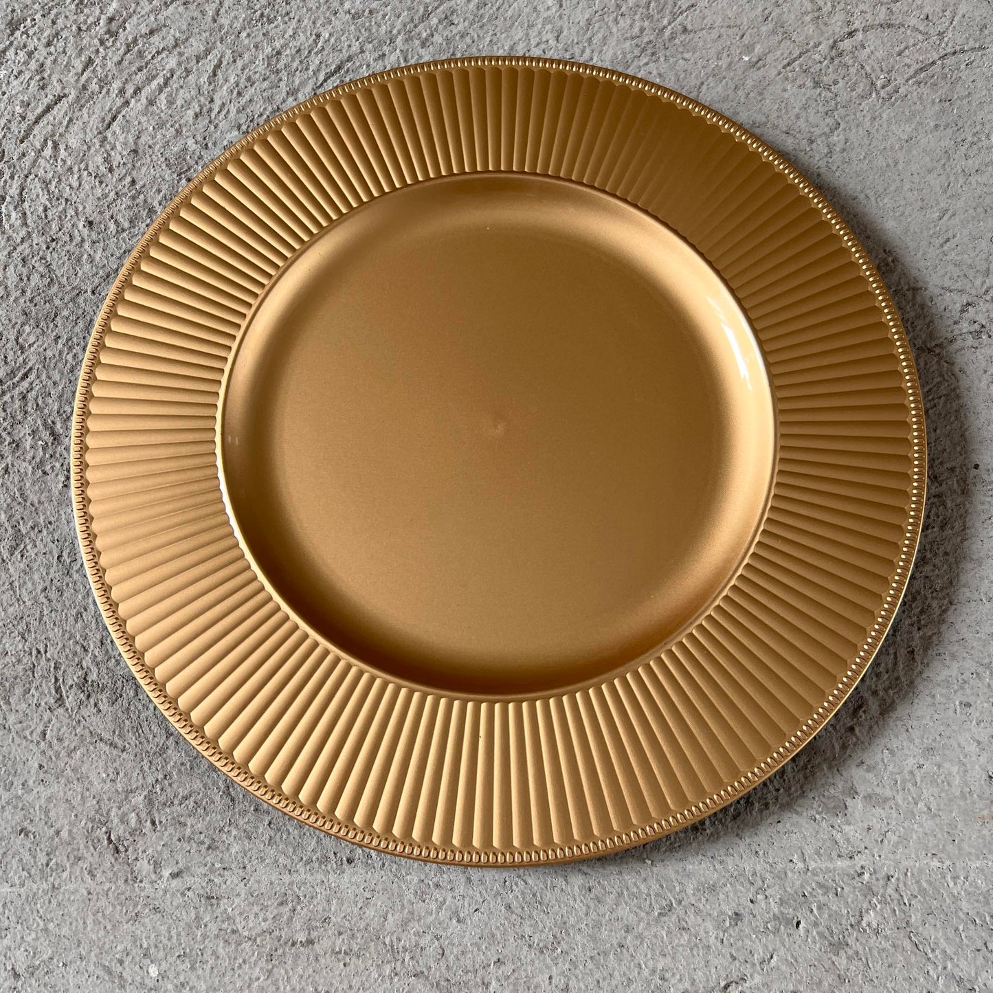 Charger Plate 13inch PVC Plastic Premium Quality Batch 1