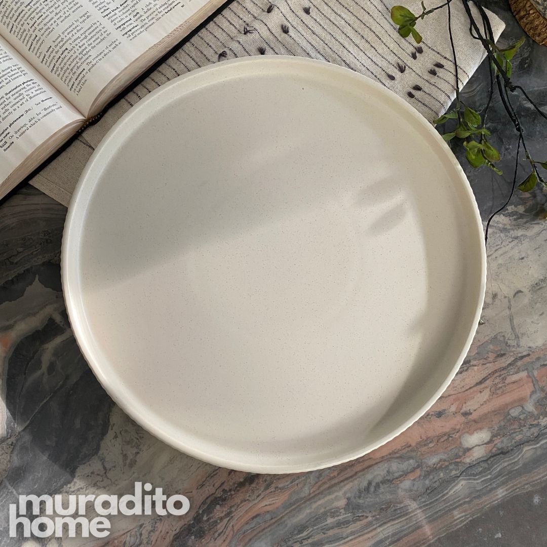 MURADITOHOME Enzu Ceramic  Serving Plate Collection
