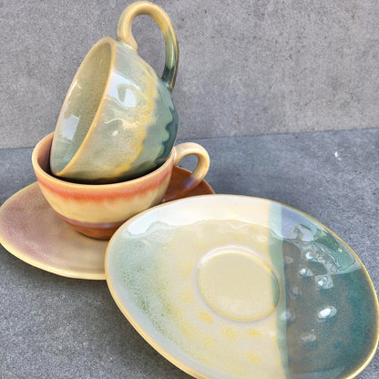 Muraditohome Gina Ceramic Cup & Sauce Set  300 ml