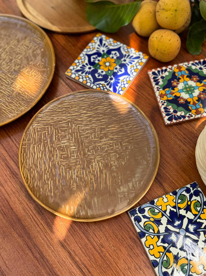 MURADITOHOME Agate Ceramic Dinnerware Collection