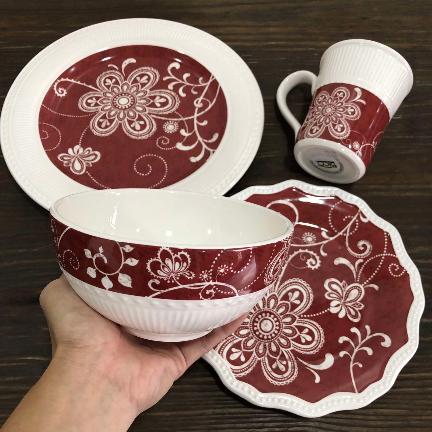MURADITOHOME Rovaniemi  Ceramic Dinnerware Collection