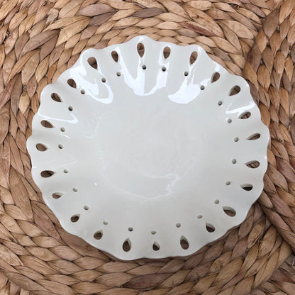 Ines Ceramic Salad Plate 7.5 inch