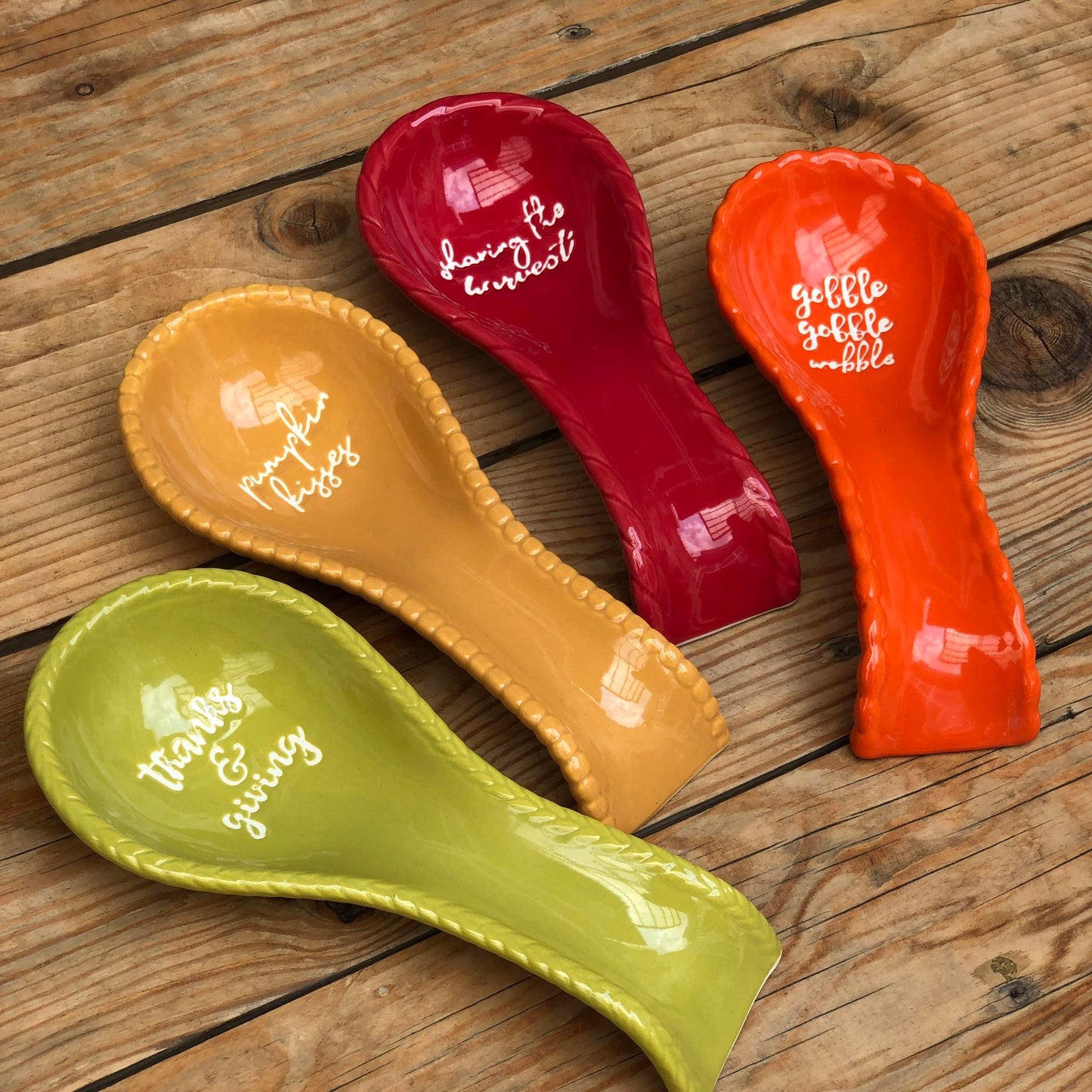 Ceramic Spoon Rest 8.5x4x1.5 inch