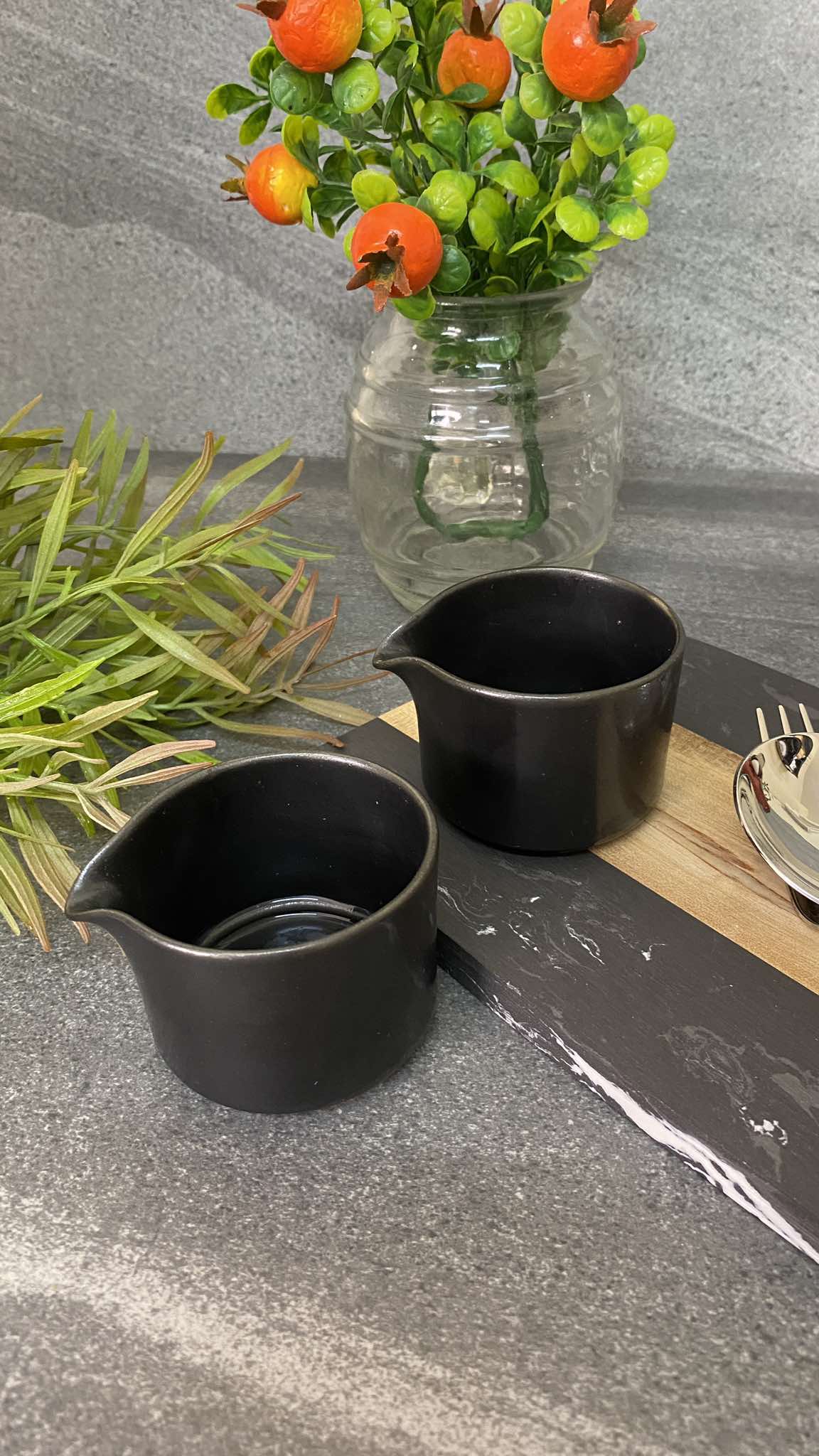 MURADITOHOME Milk Jar Black 110ml