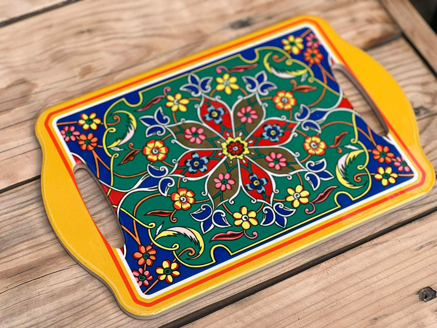 Trivet Morrocan Rectangular Cheeseboard 11x7 inch