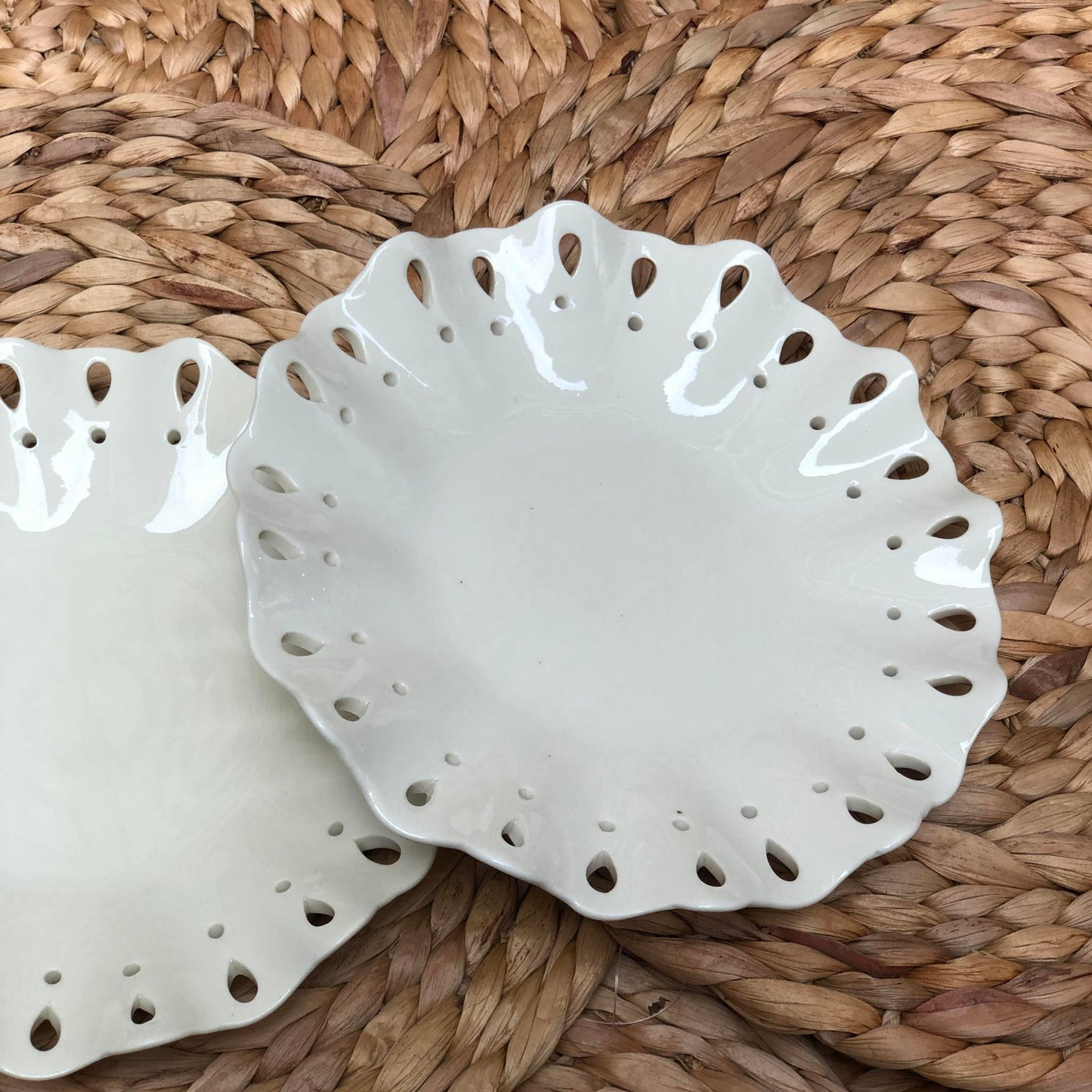 Ines Ceramic Salad Plate 7.5 inch