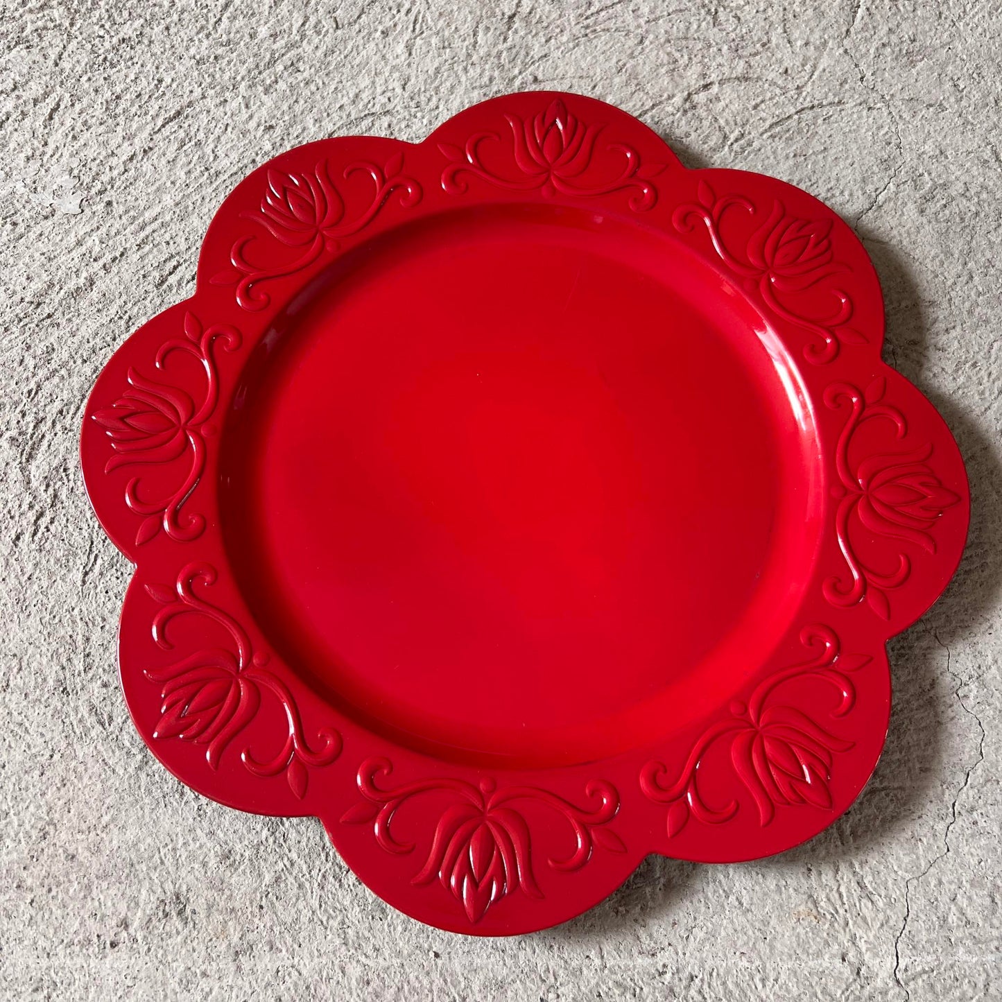 Charger Plate 13inch PVC Plastic Premium Quality Batch 1