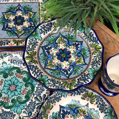 Chamonix & Marseille Ceramic Dinneware Plate