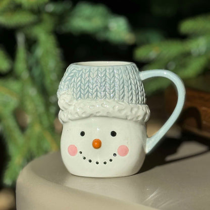 MURADITOHOME Snowman Embossed Mug 350 ml