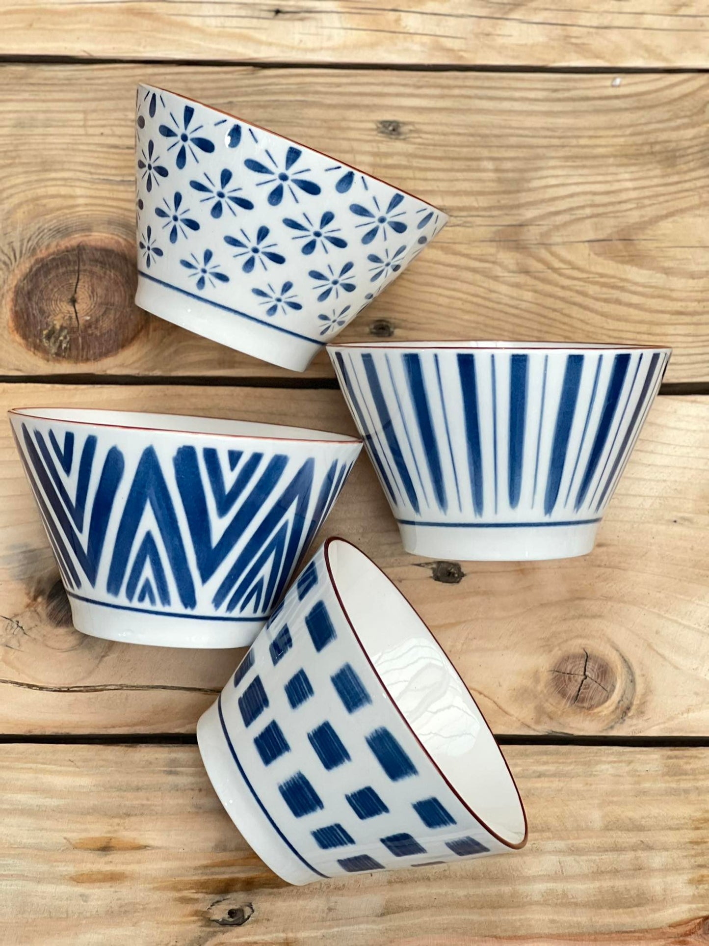 Blue Ceramic Bowl 5x3 inch