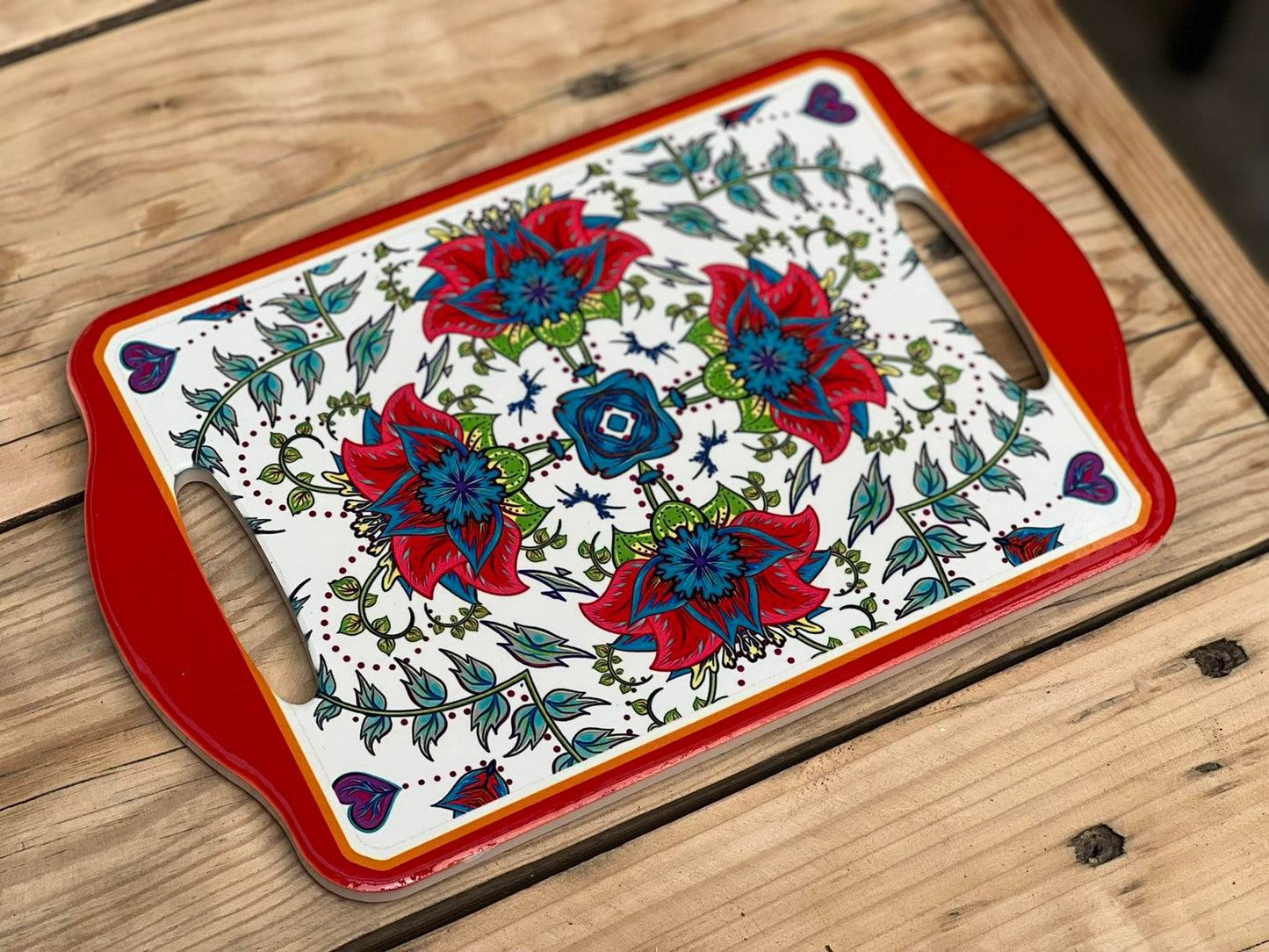 Trivet Morrocan Rectangular Cheeseboard 11x7 inch