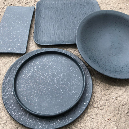 MURADITOHOME Sapphire Ceramic Dinnerware Collection