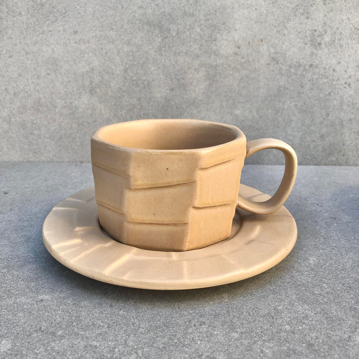 Garnet Ceramic Cup and Saucer 300 ml