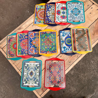 Trivet Morrocan Rectangular Cheeseboard 11x7 inch