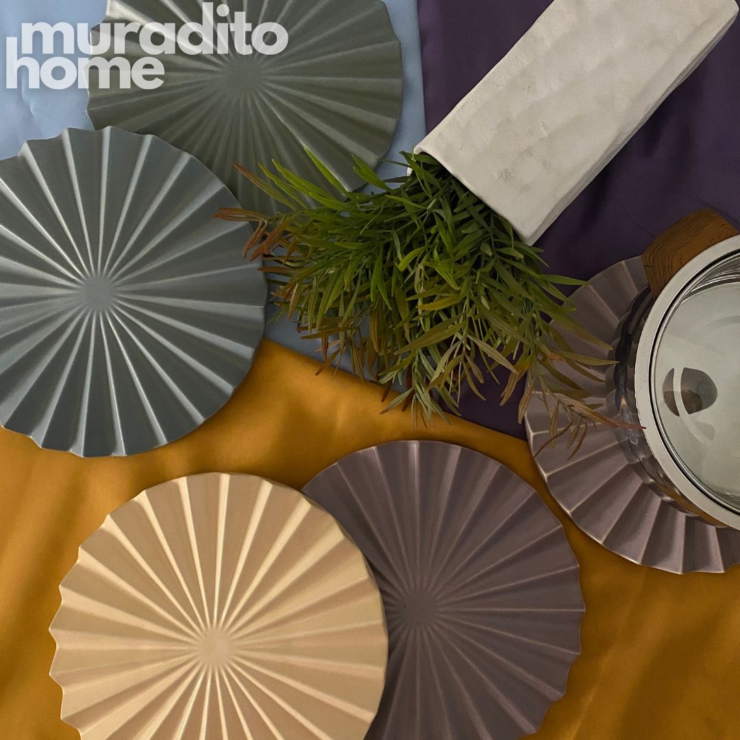 MURADITOHOME Pleat Trivet Ceramic Collection