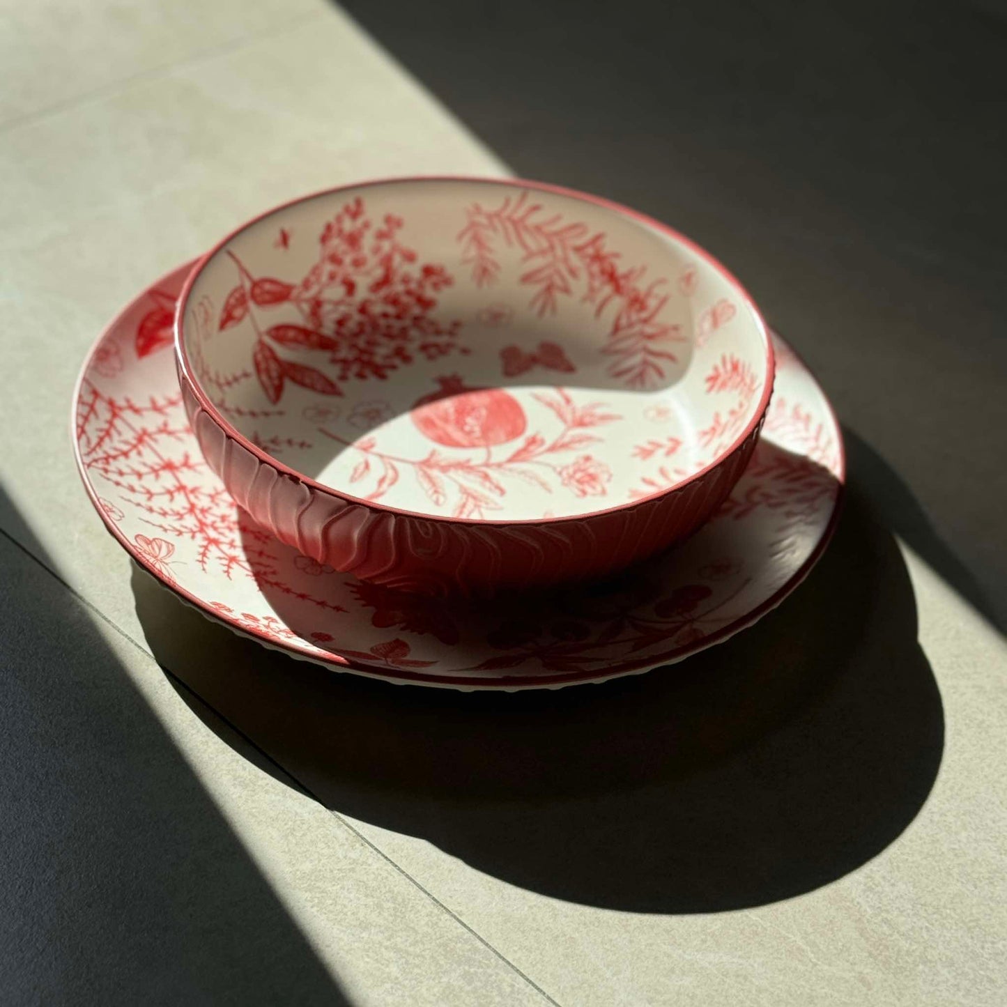 MURADITOHOME Plano Ceramic Plates