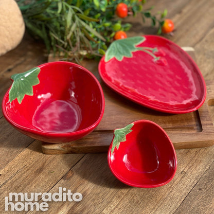 MURADITOHOME Strawberry Ceramic Collection