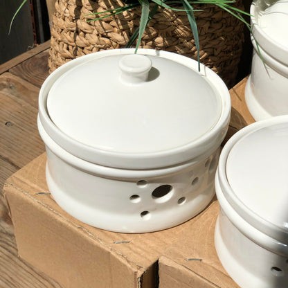 Ceramic Stew Pot w/ Lid