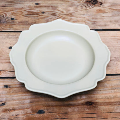 Veronica Beige Ceramic Plate