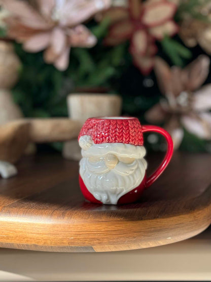 MURADITOHOME Santa Embossed Mug 350 ml