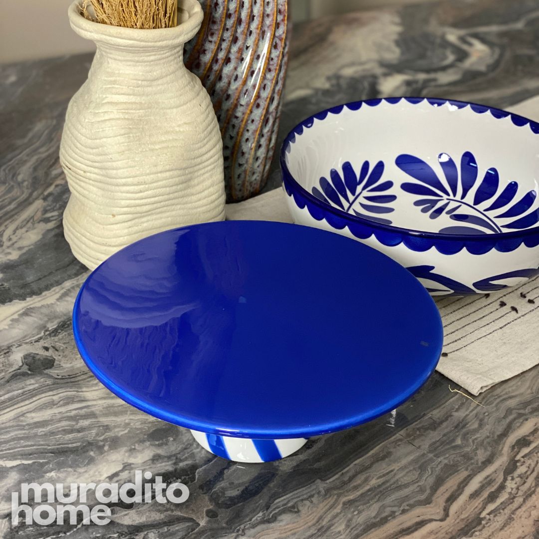MURADITOHOME Pikazora Ceramic Serving Bowl and Cake Stand Collection
