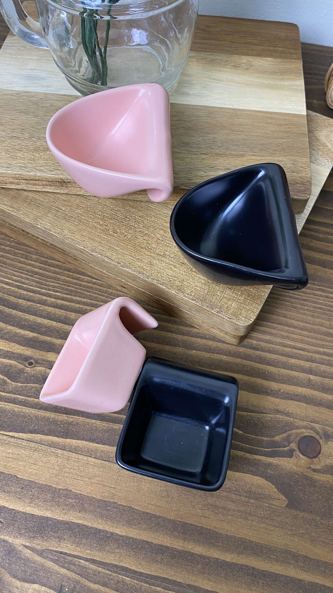MURADITOHOME Leticia and Nayeli Dipping Sauce 3x2.75x1.5 inch