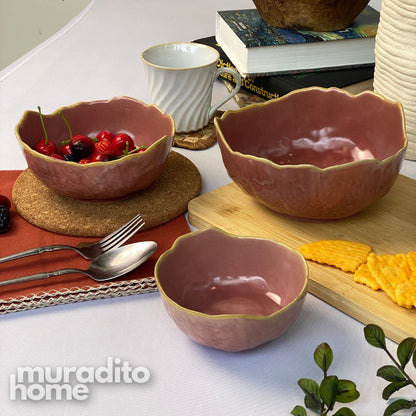 MURADITOHOME Klina Porcelain Bowl Collection