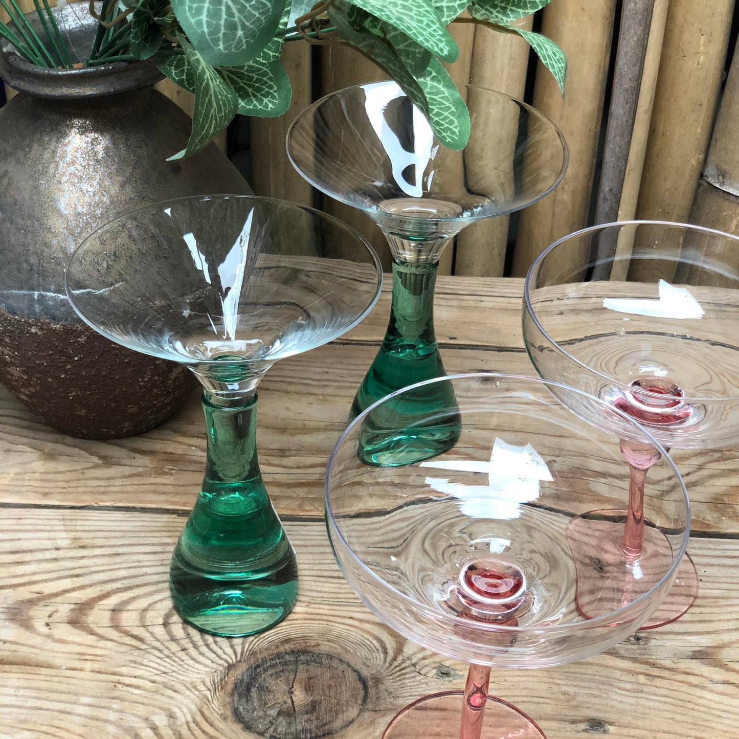 Pink Cosmopolitan 300 ml and Santa's 150 ml Glassware Collection
