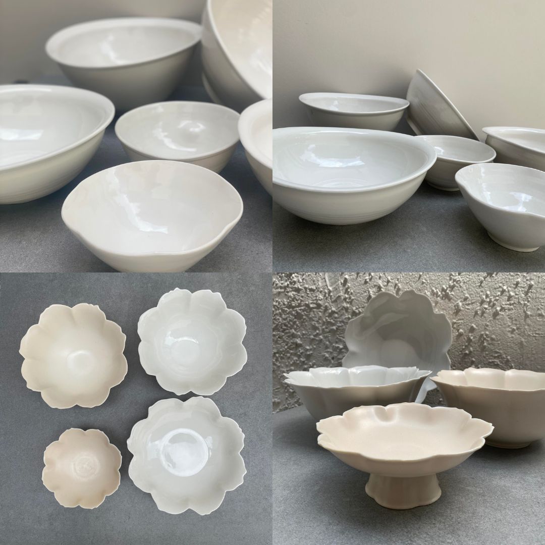 Handmade Clay Stonware Plate Collection Batch 1
