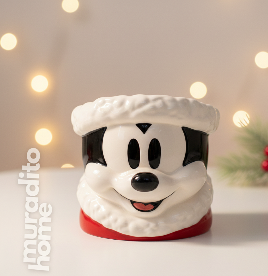 MURADITOHOME Premium Christmas Ceramic Jar and Pitcher