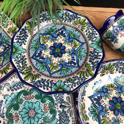 Chamonix & Marseille Ceramic Dinneware Plate
