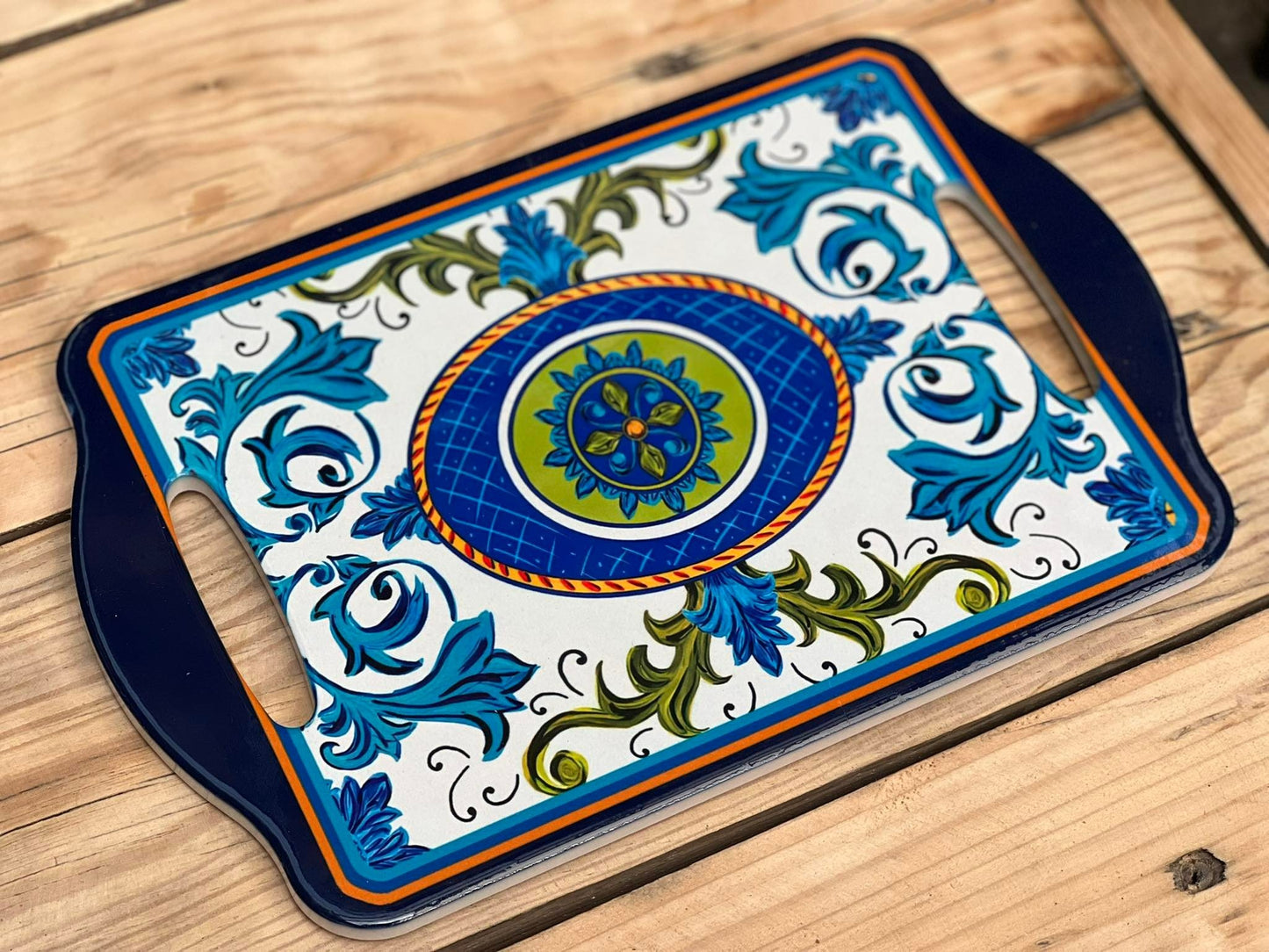 Trivet Morrocan Rectangular Cheeseboard 11x7 inch