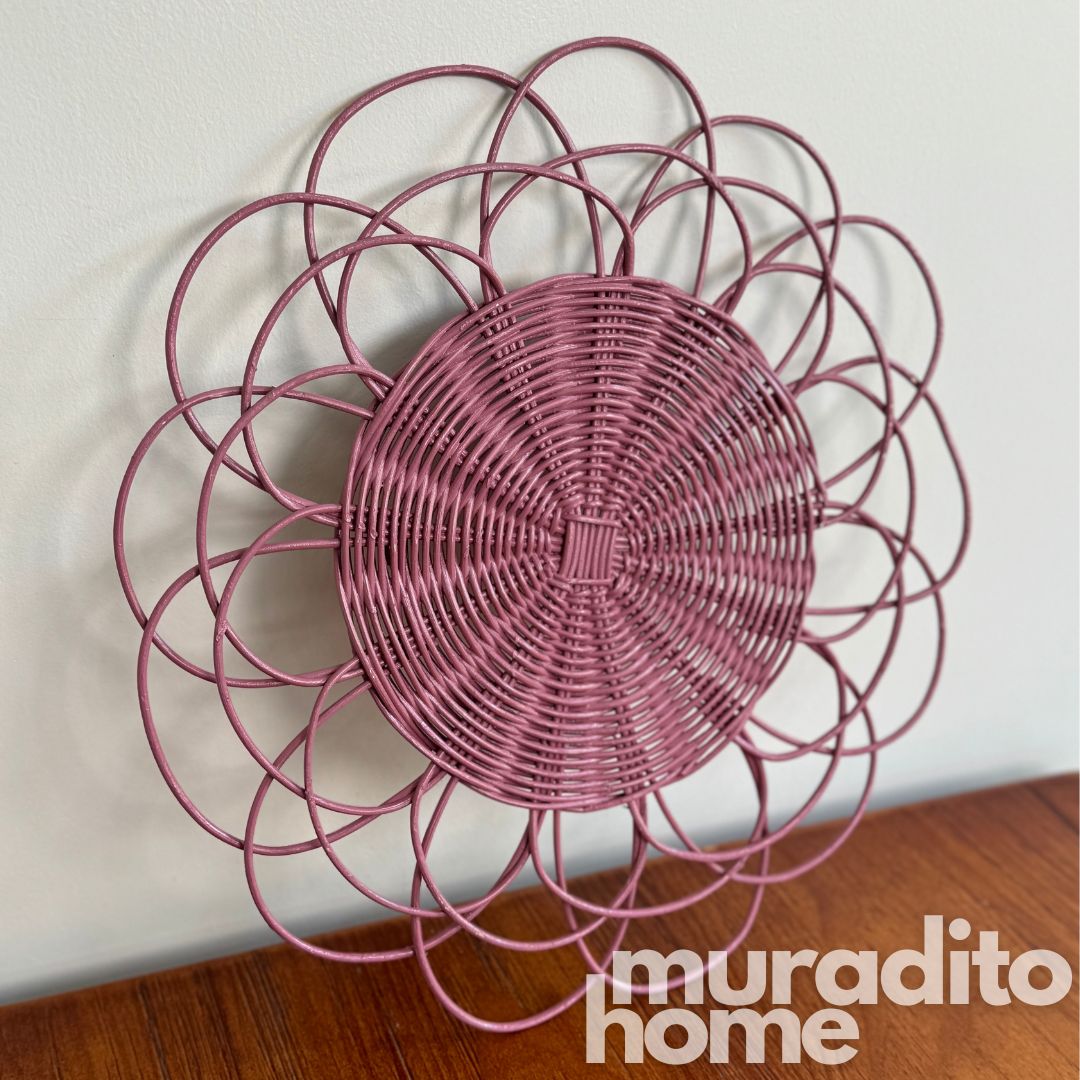 MURADITOHOME Local Rattan Placemats 13 inches Native Batch 3
