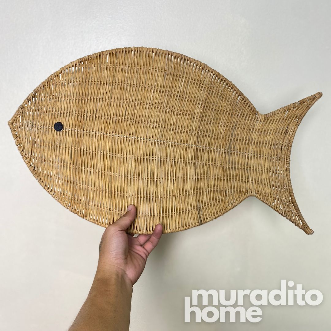 MURADITOHOME Isda Rattan Placemat 13"