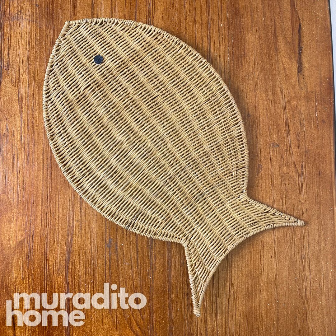 MURADITOHOME Isda Rattan Placemat 13"