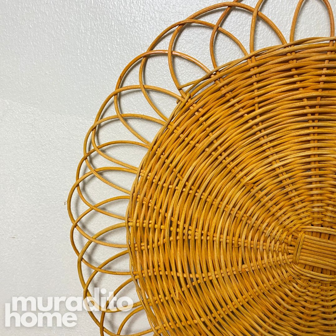 MURADITOHOME Benigno Rattan Placemat 13"