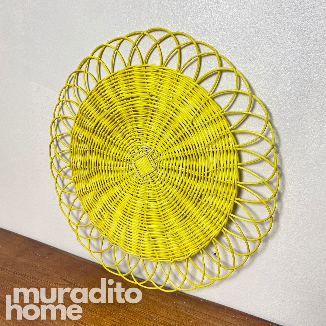 MURADITOHOME Luzviminda Rattan Placemat 13"