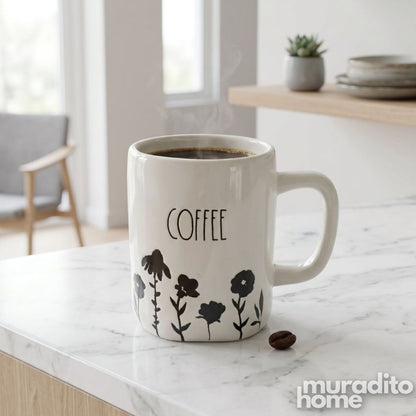 Muraditohome Large Aesthetic Ceramic Mug 520 ml