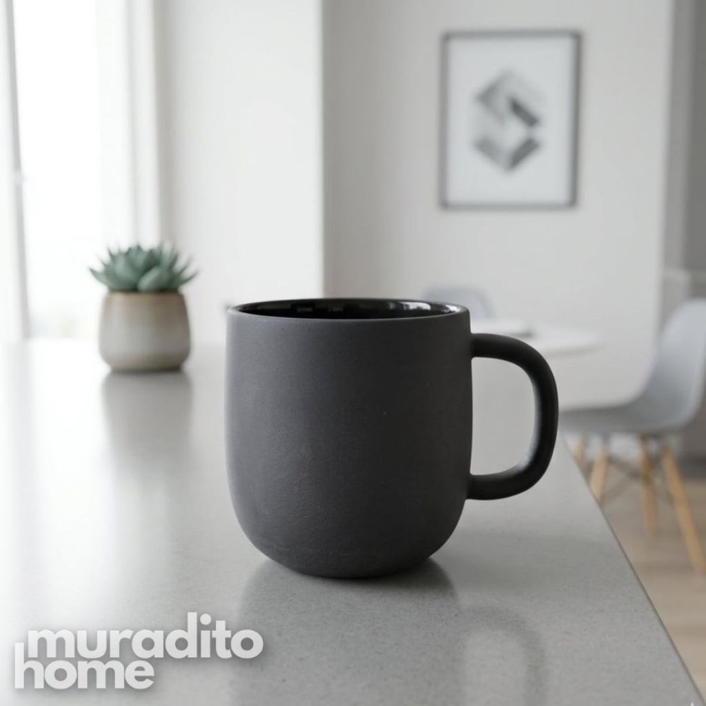 Muraditohome Matt and Dekara Stoneware Mug 390 ml
